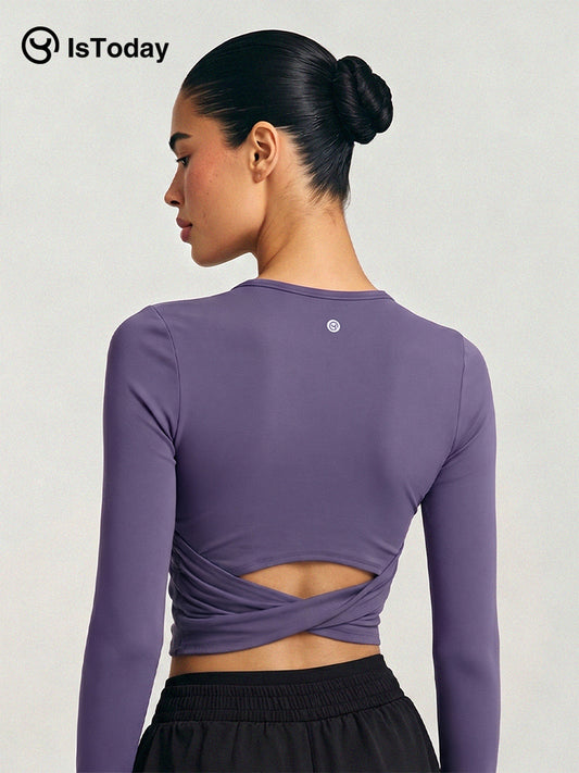 ISTODAY DAY06 Cationic Sun-Protective Drawstring Waist Top