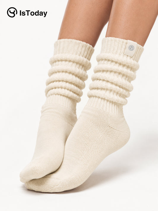 ISTODAY DAY00 Cozy rib socks