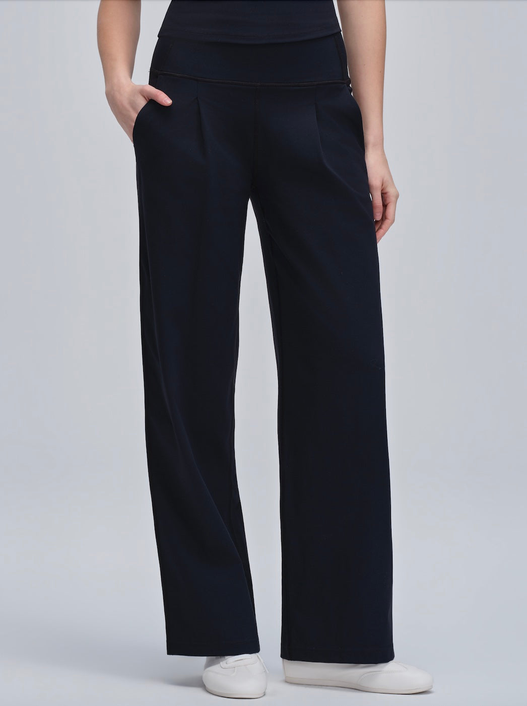 ISTODAY DAY04 Women's Straight-Leg Knit Yoga Pants